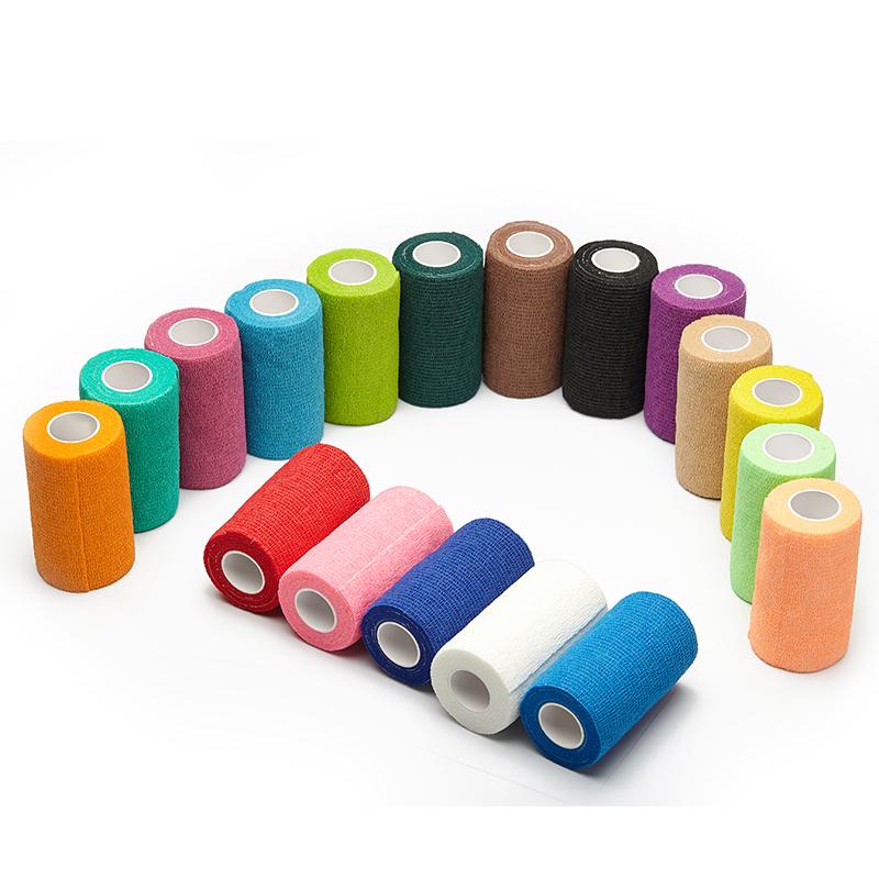 12 Pack Horse Vet Wrap First Aid Cohesive Bandages 10cm x 4.5m