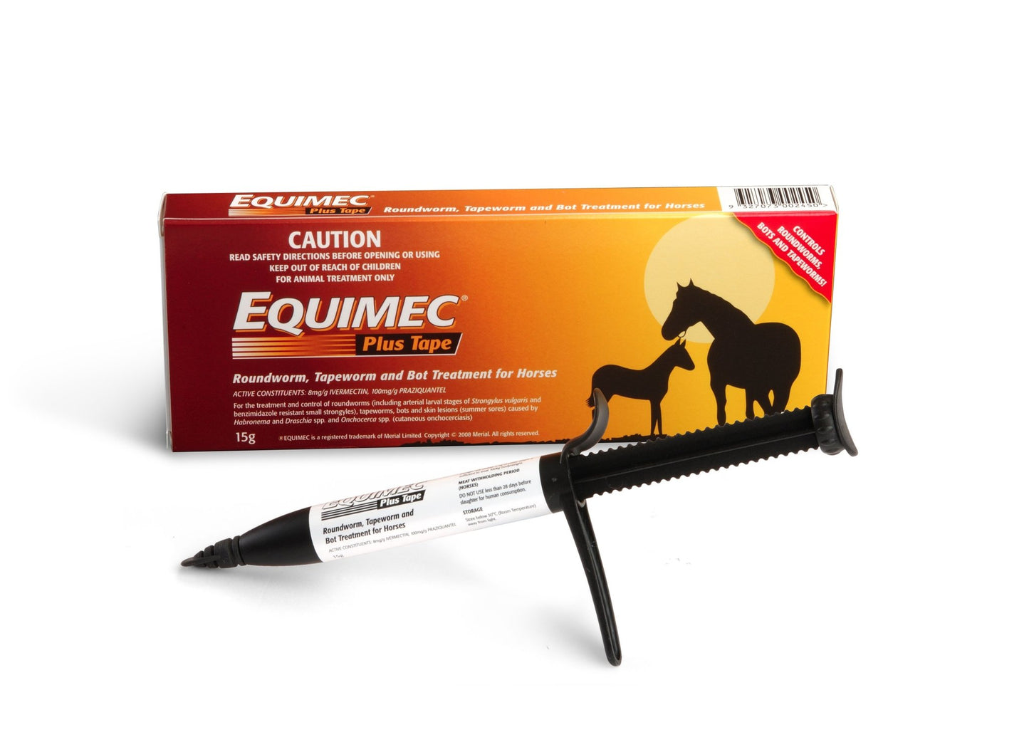 Equimec Plus Tape 15g Gel Horse Wormer