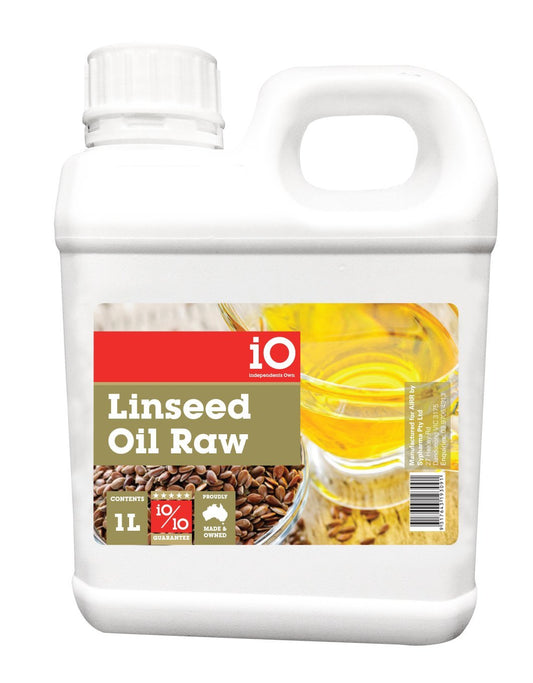 iO Linseed Oil Raw 1L