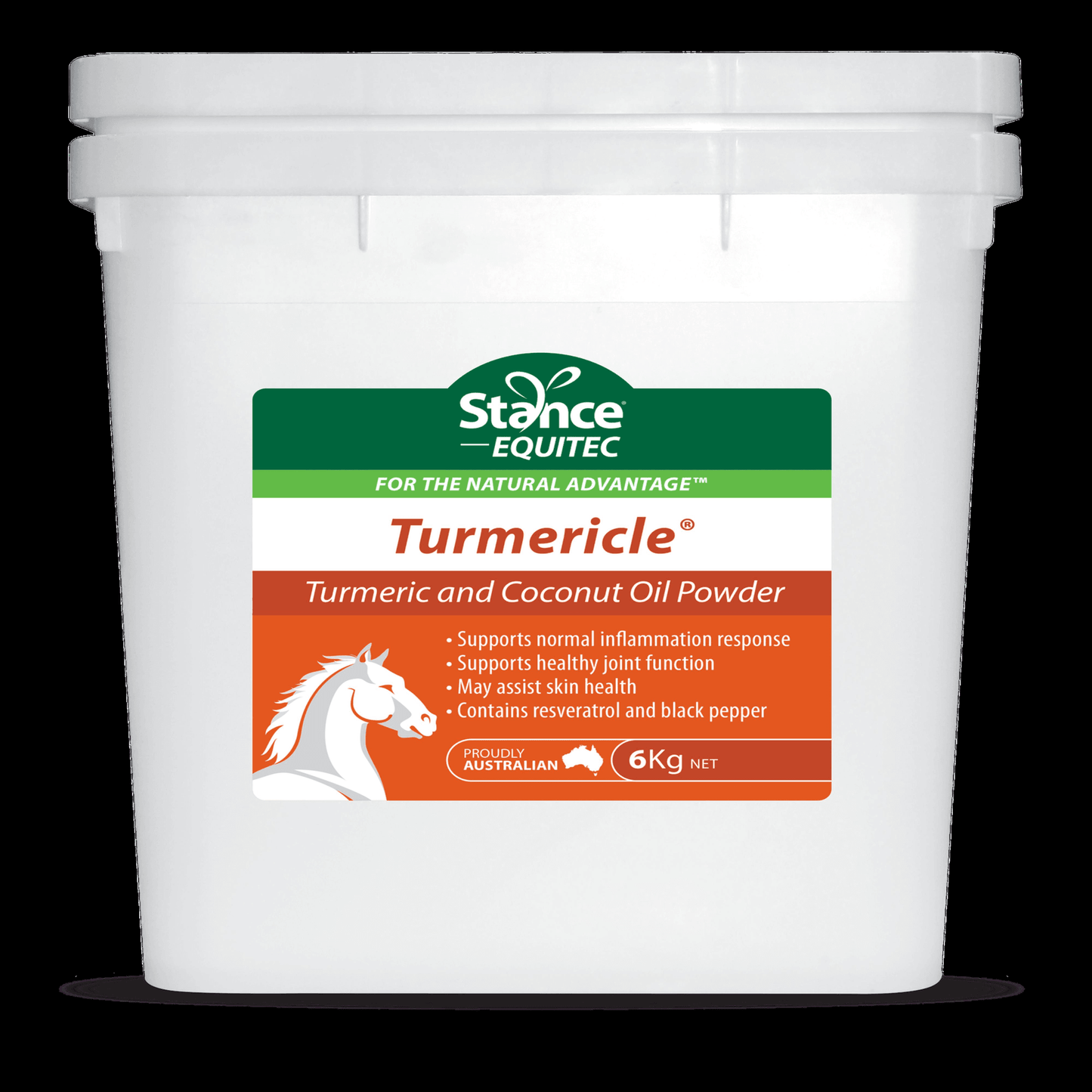 Stance Equitec Turmericle Powder 500g, 2kg, 6kg