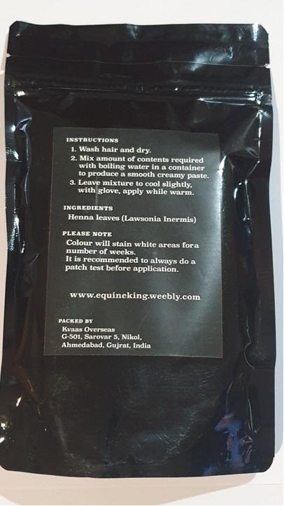 Equine King Henna for Horses