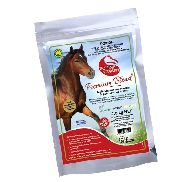 EVM Premium Blend 4.8kg Vitamins, Minerals & Probiotics Horse