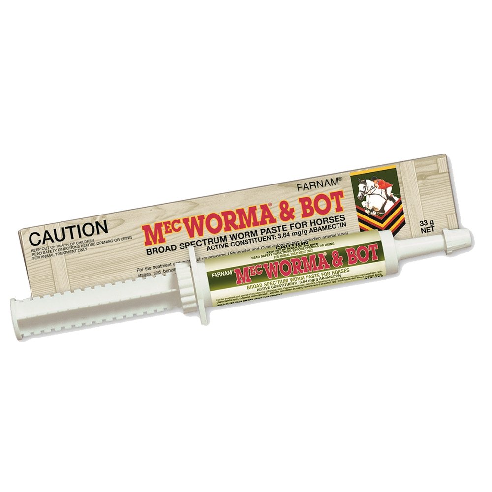 IAH Mecworma Bot 33g Horse Worming Paste Buy Online Horse Iah mecworma bot 33g horse worming paste buy online horse